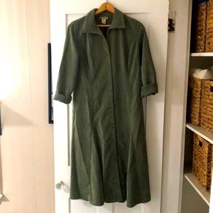 Size 12 Territory Ahead textured shirt dress.